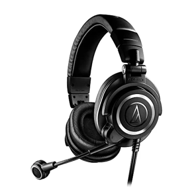 Imagen de Audio Technica ATH M50XSTS StreamSet Auriculares Profesionales de transmisión XLR/analógicos (Negro)