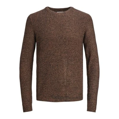 Imagen de Jack &amp; Jones MIT Rundhals Jersey de punto, Hombre, Talla: Medium, Mocha bisque