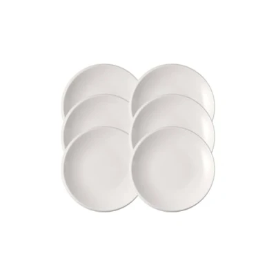 Imagen de Villeroy &amp; Boch New Moon Ensaladera (25 cm de diámetro, 6 unidades, 950 ml), color blanco
