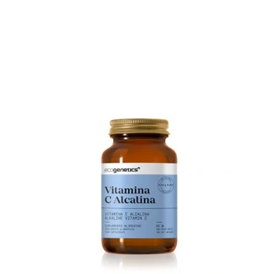 Imagen de ECOGENETICS Vitamina C Alcalina 60 Cápsulas Ascorbato Cálcico con Bioflavonoides Cítricos y Hesperidina Suplemento Nutricional Avanzado para Salud General, Sistema Inmunológico Antioxidante