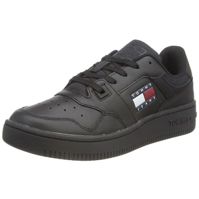 Imagen de Tommy Jeans Women TJW RETRO BASKET ESS, Triple Black, 37 EU