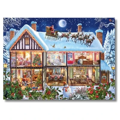 Imagen de Ravensburger Puzzle, La Navidad, Puzzle 100 Piezas XXL, Puzzles para Niños, Edad Recomendada 6+, Rompecabeza de Calidad, único