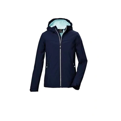Imagen de killtec Niñas Chaqueta softshell/chaqueta de exterior con capucha KOW 349 GRLS SFTSHLL JCKT, dunkelnavy, 176, 42142 000