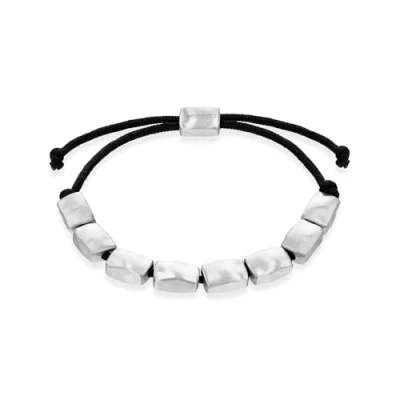 Imagen de Calvin Klein Waves Pulsera silvercoloured/black, Hombre, Talla: One Size, Silver coloured/black