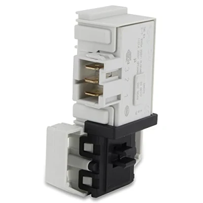 Imagen de DL pro Relé de bloqueo para Bosch Siemens iQ100 iQ300 Serie 2 4 VarioPerfect Maxx ExtraClass 610147 00610147 Rold DM070 Cerradura Puerta Lavadora