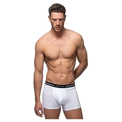 Imagen de Abanderado Bóxer cerrado Técnico Cintura Extra Suave Hombre x1, Blanco, 56