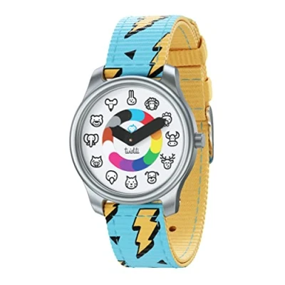 Imagen de Twistiti Reloj Didáctico para Niños con Animales, Utiliza símbolos como Enseñar a Leer la Hora, Resistente al Agua hasta 50M, Fotoluminiscente, Desde 3 Anos y Mas