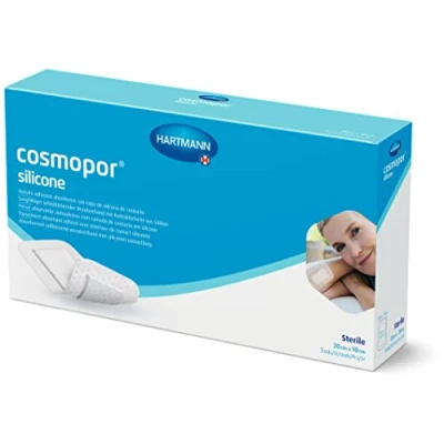 Imagen de COSMOPOR SILICONE APOSITO ESTERIL 5 Unidades 20 de 10CM