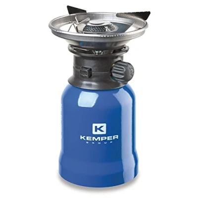 Imagen de Com Gas 760 Hornillo de Camping, Compacto, Plato para Vientos