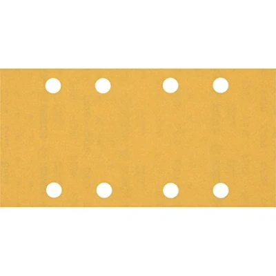 Imagen de Bosch Professional 10 x Lijas Expert C470 con 8 agujeros, para Madera dura, Pintura sobre madera, 93 186 mm, Grano 240, Accesorios Lijadora orbital