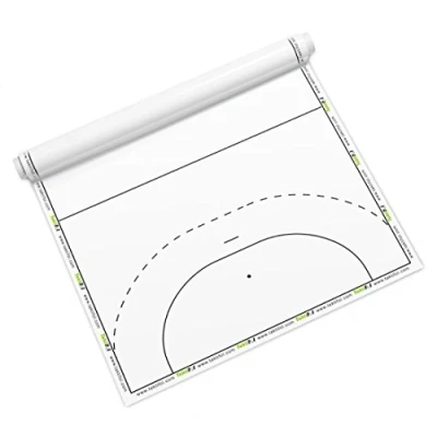 Imagen de Taktifol balonmano hojas tácticas para entrenadores rollo con 25