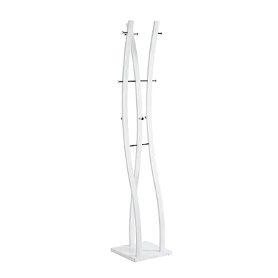 Imagen de Haku möbel appendiabiti cromo, bianco, metallo dim. l 35 cm x a 180 p cm, stile moderno