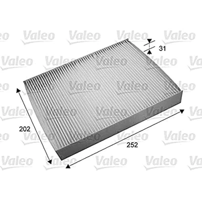 Imagen de VALEO CLIMFILTER COMFORT 715697 Filtro de habitáculo partículas 252 202 31 HYUNDAI: ix55