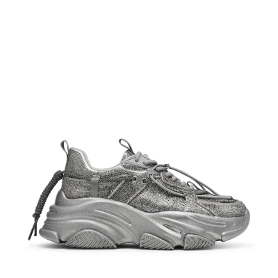 Imagen de Steve Madden Vault 2R Zapatillas, Mujer, Talla: 36, Silver Zapatos