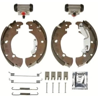 Imagen de TRW Brake Kit BK1766 Zapatas de freno 203 38 AP LOCKHEED con cilindro rueda FIAT: Punto II Hatchback, Idea, LANCIA: Musa, Ypsilon