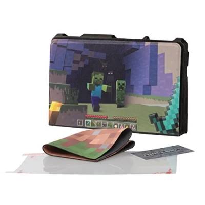 Imagen de PowerA Funda protectora con soporte incorporado Minecraft World (Nintendo Switch)