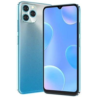Imagen de Blackview A95 Móvil Libre, Cámara 20MP+8MP, Helio P70 Octa Core 8GB RAM+128GB ROM, Pantalla HD+ 6.53&quot;, 4380mAh 18W Carga Rápida, Dual SIM Android 11 Smartphone, GPS Huella Digital, Box Altavoz Azul