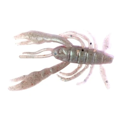 Imagen de Berkley Gulp! Saltwater Crabby 2.5in Creature Bait Peppered Prawn (10 piezas) Shads