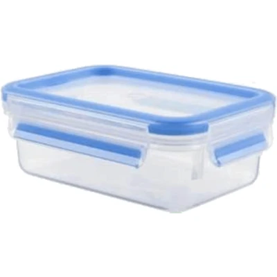Imagen de Tupper Tefal K3021812, Rectangular, 0.8L, Azul, Transparente