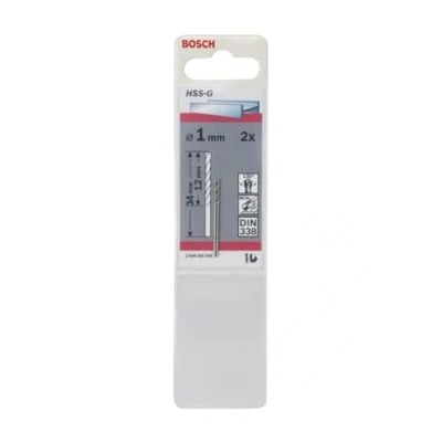 Imagen de Bosch 2 608 585 906 Pack de brocas para metal HSS G, DIN 338 (1 x 12 34 mm)