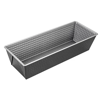 Imagen de ZENKER Molde bizcocho rectangular de gran tamaño 30cm con revestimiento antiadherente Teflón, libre PFOA, reducción del 30% energía, bicolor,