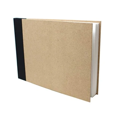 Imagen de Artway Enviro Cuaderno de dibujo A4 encuadernado en cartón Apaisado 92 Caras/46 Páginas Papel Cartucho reciclado 170gsm 100%