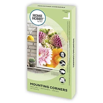 Imagen de HomeHobby by 3L Mounting Corners, Maxi View HomeHobby, Clear, 32mm