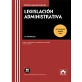 Imagen de Legislación Administrativa: Contiene concordancias, modificaciones resaltadas e índice analítico: 1 (Textos legales básicos)