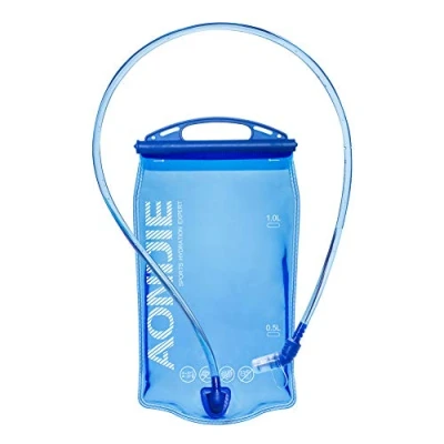 Imagen de AONIJIE Bolsa de hidratación 3/2/1,5/1L Portátil Vejiga Deportiva para Running Ciclismo Senderismo (1L PEVA)