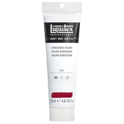 Imagen de Liquitex Heavy Body Tubo De Pintura Acrílica, 138 ml , Magenta Quinacridona