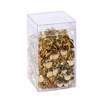 Imagen de Alco Albert 136G Chinchetas (diámetro: 9,5 mm, caja de 750 unidades), color dorado