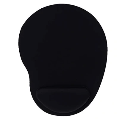 Imagen de alfombrilla de ratón ergonómica con soporte para muñeca, Mouse juegos reposamuñecas gel, fácil escritura y el hogar, oficina, Gaming Pad