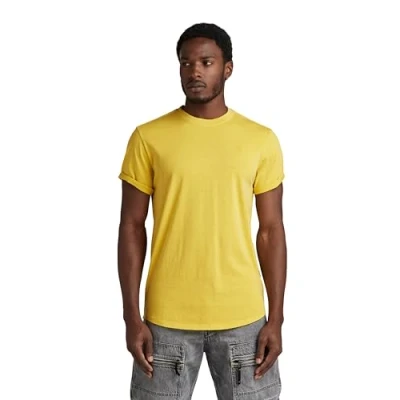 Imagen de G Star LASH Camiseta básica, Hombre, Talla: Small, Dk lemon gd