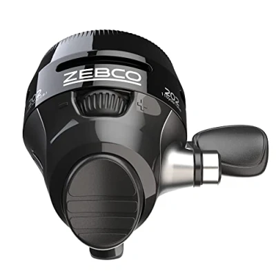 Imagen de Zebco Carrete de Spincast Agua Dulce 202, relación Engranaje 2.8:1, tasa recuperación 15 Pulgadas, Mano Derecha, en Caja (202MBK.BX3)