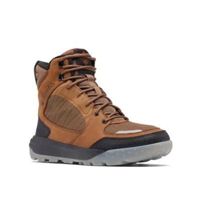 Imagen de Columbia Portlander BOOT Omniheat Infinity Zapatillas de senderismo, Hombre, Talla: 47, Dark brown/spice Zapatos
