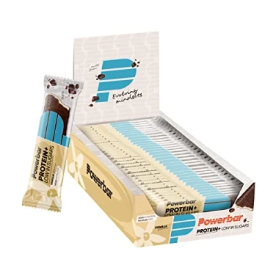Imagen de PowerBar Protein Plus Low Sugar Vanilla 30 x 35g Barras de Proteína con Bajo Contenido Azúcar