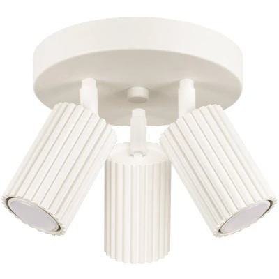 Imagen de Sollux Lighting Karbon lámpara de techo 3x10 W beige SL.1601