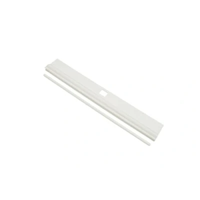 Imagen de GARDINIA Soporte para persianas verticales Leander, 10 piezas, 12,7 cm, incl. ganchos lamas, plástico, Blanco