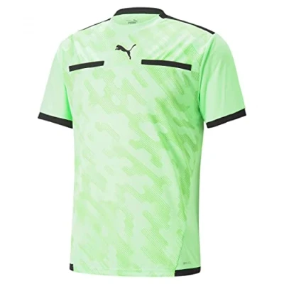 Imagen de PUMA Maillot d&#039;arbitre Teamliga Camisa del árbitro, Hombre, Fizzy Lime Negro, S