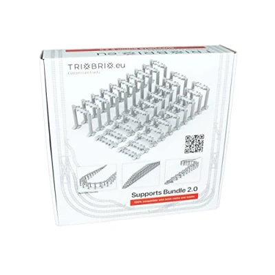 Imagen de Trixbrix Supports Bundle 2.0 Compatible con Lego City Train Sets 60197 60198 10277 60205 60238 60337