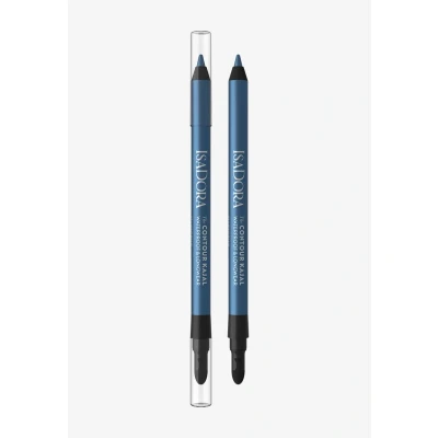 Imagen de IsaDora Perfect Contour Kajal Sujeción fuerte sin borrones lápiz de ojos negro ideal para ahumados altamente pigmentado e hipoalergénico fácil aplicación delineador ojos,