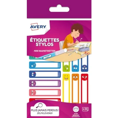Imagen de Avery Bolsa de 30 etiquetas para rotuladores, formato 50 x 10 mm