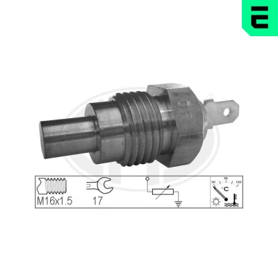 Imagen de ERA 330093 Sensor, temperatura del refrigerante M16x1,5 HYUNDAI: Matrix, MITSUBISHI: PAJERO Sport 1 SUV, 2, 3, SUZUKI: Vitara I SUV