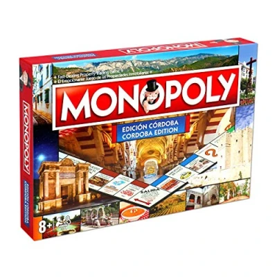 Imagen de Monopoly Juegos de Mesa Edición Córdoba: 2 6 Jugadores, Infantiles y para Adultos, Perfecto Regalo, Ideal Noches Juegos, Desde 8+ Años