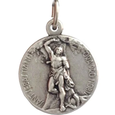 Imagen de I G J Medalla de San Sebastián Las medallas Los Patronos