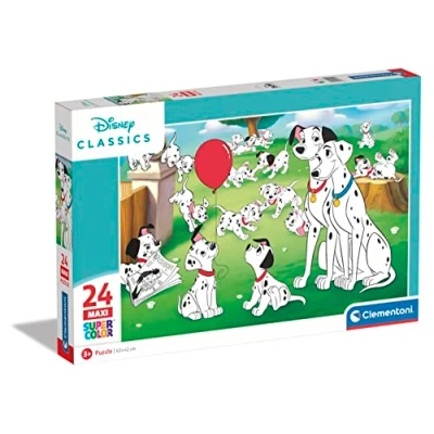 Imagen de Clementoni Puzzle Infantil 24 Maxi Piezas Grandes Disney Clásicos Desde 3 años (24245)