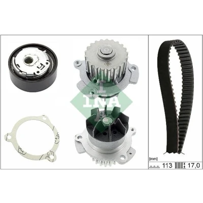 Imagen de INA 530 0663 30 bomba de agua + Kit Distribucion con