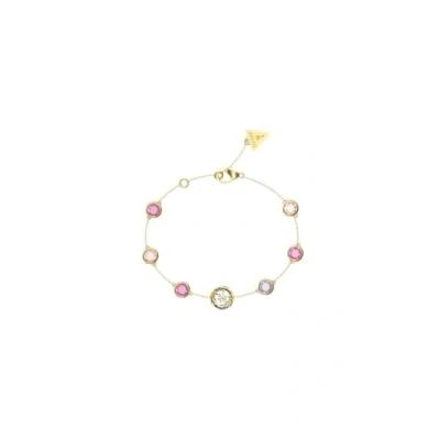 Imagen de Guess Petra Pulsera Yellow goldcoloured/fuchsia, Mujer, Talla: Small, gold coloured/fuchsia