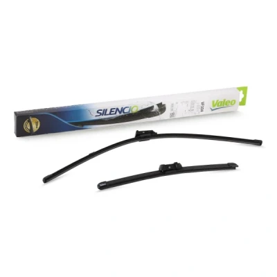 Imagen de Limpiaparabrisas Valeo Silencio X.trm, Flat Blade Set 574394 delante Sin marco Top Lock FIAT: 500 Hatchback, C Cabrio