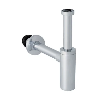 Imagen de Geberit Sifón Botella Para Lavabos, Salida Horizontal: D32Mm G1 1/4&quot; Cromado Brillante (151.034.21.1)
